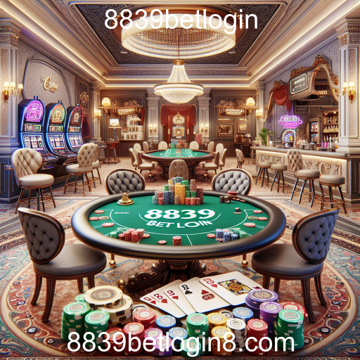 Descubra o Mundo do Poker na 8839betlogin